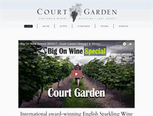 Tablet Screenshot of courtgarden.com